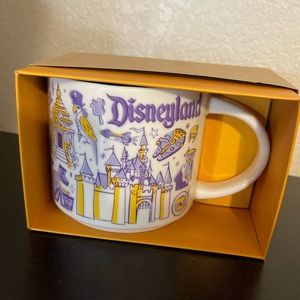 Brand New Disneyland Starbucks Been There Series Full Sized Mug